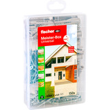 fischer Boîte Maître Universelle + vis, Cheville Gris clair
