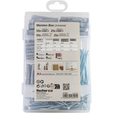 fischer Boîte Maître Universelle + vis, Cheville Gris clair