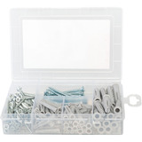 fischer Boîte Maître Universelle + vis, Cheville Gris clair