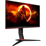 AOC Q24G2A/BK 23.8" 23.8" Gaming Moniteur Noir/Rouge, 2x HDMI, DisplayPort, AMD Freesync, 165 Hz