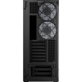 ARCTIC Xtender (Black) boîtier midi tower Noir (Mat) | 2x USB-A | 1x USB-C | RGB | Verre Trempé