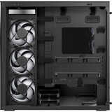 ARCTIC Xtender (Black) boîtier midi tower Noir (Mat) | 2x USB-A | 1x USB-C | RGB | Verre Trempé