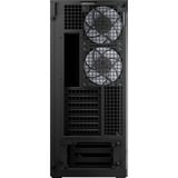 ARCTIC  boîtier midi tower Noir (Mat) | 2x USB-A | 1x USB-C | RGB | Verre Trempé