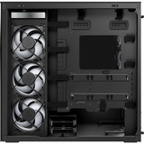 ARCTIC  boîtier midi tower Noir (Mat) | 2x USB-A | 1x USB-C | RGB | Verre Trempé