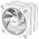 ASUS Prime MR120 ARGB Reverse Fan ventilateurs de boîtier Blanc, 3 pièces, 120 x 120 x 28 mm, Ventilateur, 12 cm, 1600 tr/min, Blanc