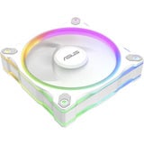 ASUS Prime MR120 ARGB Reverse Fan ventilateurs de boîtier Blanc, 3 pièces, 120 x 120 x 28 mm, Ventilateur, 12 cm, 1600 tr/min, Blanc