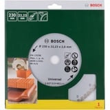 Bosch 2607019483 Disque de coupe Disque de coupe, Brique, Béton, Granit, Pierre naturelle, 23 cm, Bosch, 2,22 cm, 2,6 mm