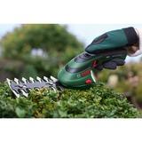Bosch BOSCH ISIO-Set, Cisailles à gazon Vert/Noir, 12 cm, Double-lame, 2,5 m/s², 1,5 m/s², Batterie, 3,6 V