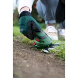 Bosch BOSCH ISIO-Set, Cisailles à gazon Vert/Noir, 12 cm, Double-lame, 2,5 m/s², 1,5 m/s², Batterie, 3,6 V