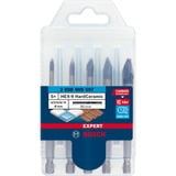 Bosch Expert 2 608 900 597 foret Ensemble de forets 5 pièce(s), Jeu de mèches de perceuse Perceuse, Ensemble de forets, Verre, Tuile de toit, Carrelage doux, pierre, Carrelage, Carbone, Tige hexagonale, 5 pièce(s)