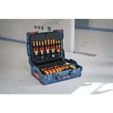 Bosch Mallette d'électricien VDE, 37 pièces, Set d'outils Rouge/Jaune