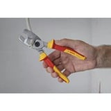Bosch Mallette d'électricien VDE, 37 pièces, Set d'outils Rouge/Jaune