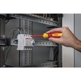 Bosch Mallette d'électricien VDE, 37 pièces, Set d'outils Rouge/Jaune