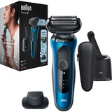 Braun Series 6 61-B7200CC, Rasoir Noir/Bleu