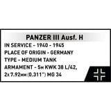COBI Panzer III Ausf.H, Jouets de construction 