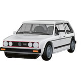 COBI Volkswagen Golf GTI (1976-1983), Jouets de construction Blanc