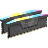 Corsair 96 Go DDR5-6000 (2x 48 Go) Kit, Mémoire vive Gris, CMH96GX5M2E6000Z36, Vengeance RGB, XMP, EXPO
