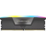 Corsair 96 Go DDR5-6000 (2x 48 Go) Kit, Mémoire vive Gris, CMH96GX5M2E6000Z36, Vengeance RGB, XMP, EXPO