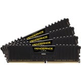 Corsair Vengeance LPX 64 Go DDR4-3200 (4x 16 Go) mémoire vive Noir, CMK64GX4M4E3200C16, XMP 2.0