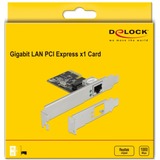 DeLOCK Carte PCI Express 1 x Gigabit LAN , Carte réseau 