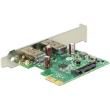 DeLOCK PCIe x1 Karte zu 2x ext. USB 3.2 Gen 1, Contrôleur USB 