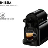 DeLonghi EN 80.B machine à café Semi-automatique Machine à café à capsules 0,8 L, Machine à capsule Noir, Machine à café à capsules, 0,8 L, Capsule de café, 1260 W, Noir