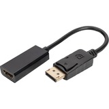 Digitus Adaptateur / Convertisseur DisplayPort > HDMI Noir