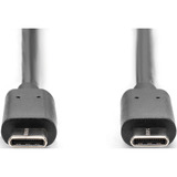 Digitus Câble de connexion USB 2.0 USB-C > USB-C Noir