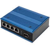 Digitus Switch PoE Gigabit 4P Ind. Non géré 1xSFP 