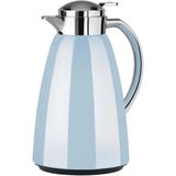 Emsa Thermos CAMPO, 1 litre, Verseuse isotherme Bleu clair/en acier inoxydable