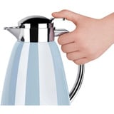 Emsa Thermos CAMPO, 1 litre, Verseuse isotherme Bleu clair/en acier inoxydable