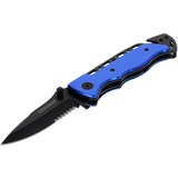 GEDORE Couteau de sauvetage Bleu/Noir