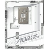 GIGABYTE X870 AORUS STEALTH ICE carte mère socket AM5 Argent/Blanc, RAID, LAN 5 Gb, WLAN, BT, son, ATX
