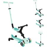 GLOBBER Go-Up Active Lights 360, Trottinette Vert/Menthe