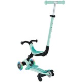 GLOBBER Go-Up Active Lights 360, Trottinette Vert/Menthe