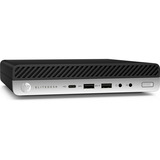 HP EliteDesk 800 G4 MP Reconditionné, Mini PC Noir/Argent