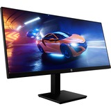 HP X34 34" UltraWide Gaming Moniteur Noir, HDMI, DisplayPort, 165 Hz
