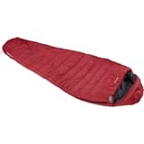 High Peak Redwood -3, Sac de couchage Rouge foncé/gris