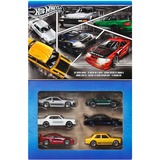 Hot Wheels Hot Wheels-Rues du Japon-Coffret 6 véhicules japonais en métal moulé, Jeu véhicule Ensemble de véhicules, 3 an(s), Métal, Multicolore