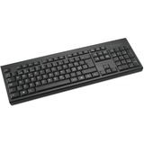 Kensington KB150 EQ Clavier sans fil Noir, Layout US (QWERTY), Membrane, Taille réelle (100 %), Sans fil, RF sans fil, Clavier à membrane, QWERTY, Noir