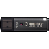 Kingston IronKey Locker+ 50 G2 128 GB, Clé USB Anthracite
