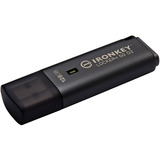 Kingston IronKey Locker+ 50 G2 128 GB, Clé USB Anthracite
