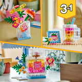 LEGO Creator Flacon de parfum 3 en 1 avec décoration florale, Jouets de construction 