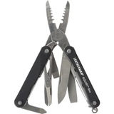 Leatherman Squirt ES4, Multi-outil Argent/Noir, Aluminium, Acier inoxydable, Noir, 5,72 cm, 56,4 g, 4,06 cm