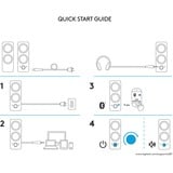 Logitech Z207, Haut-parleur PC Blanc