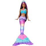 Mattel Poupée Dreamtopia Sirène Lumières Scintillantes Poupée mannequin, Femelle, 3 an(s), Fille, Effets lumineux, Multicolore