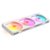 NZXT F360 RGB ventilateurs de boîtier Blanc, 3 pièces, 360 x 120 x 25 mm, PWM