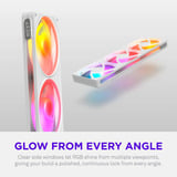 NZXT F360 RGB ventilateurs de boîtier Blanc, 3 pièces, 360 x 120 x 25 mm, PWM