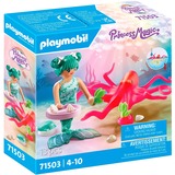 PLAYMOBIL Princesse Magic - Sirène avec pieuvre aux couleurs changeantes, Jouets de construction 71503
