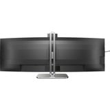 Philips 5000 series 49B2U5900CH/00 LED display 124 cm (48.8") 5120 x 1440 pixels Dual QHD LCD Noir Moniteur UltraWide  Noir/Argent, 124 cm (48.8"), 5120 x 1440 pixels, Dual QHD, LCD, 4 ms, Noir